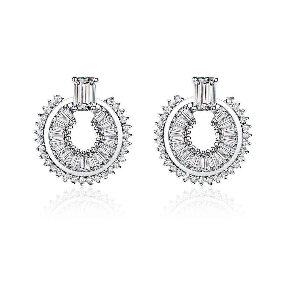 Stunning Clear CZ Earring